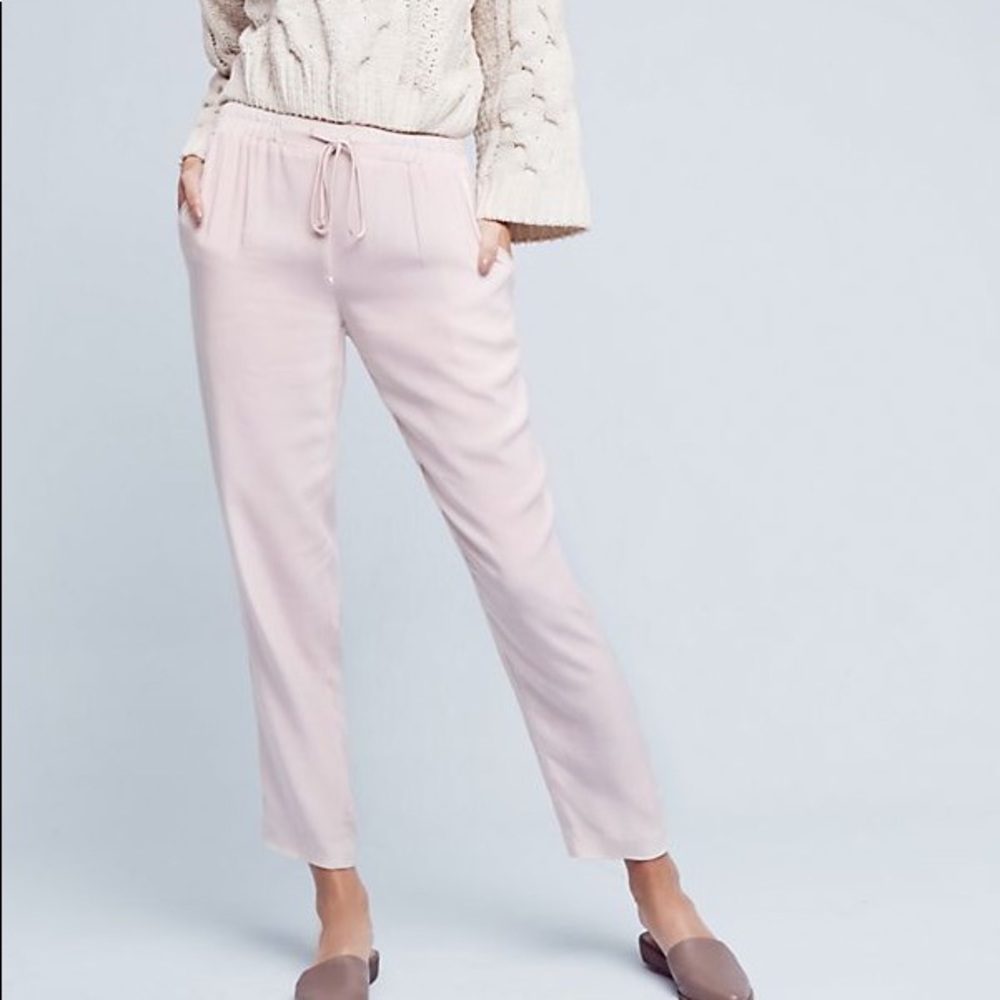 Anthropologie waverly grey crutchfield joggers